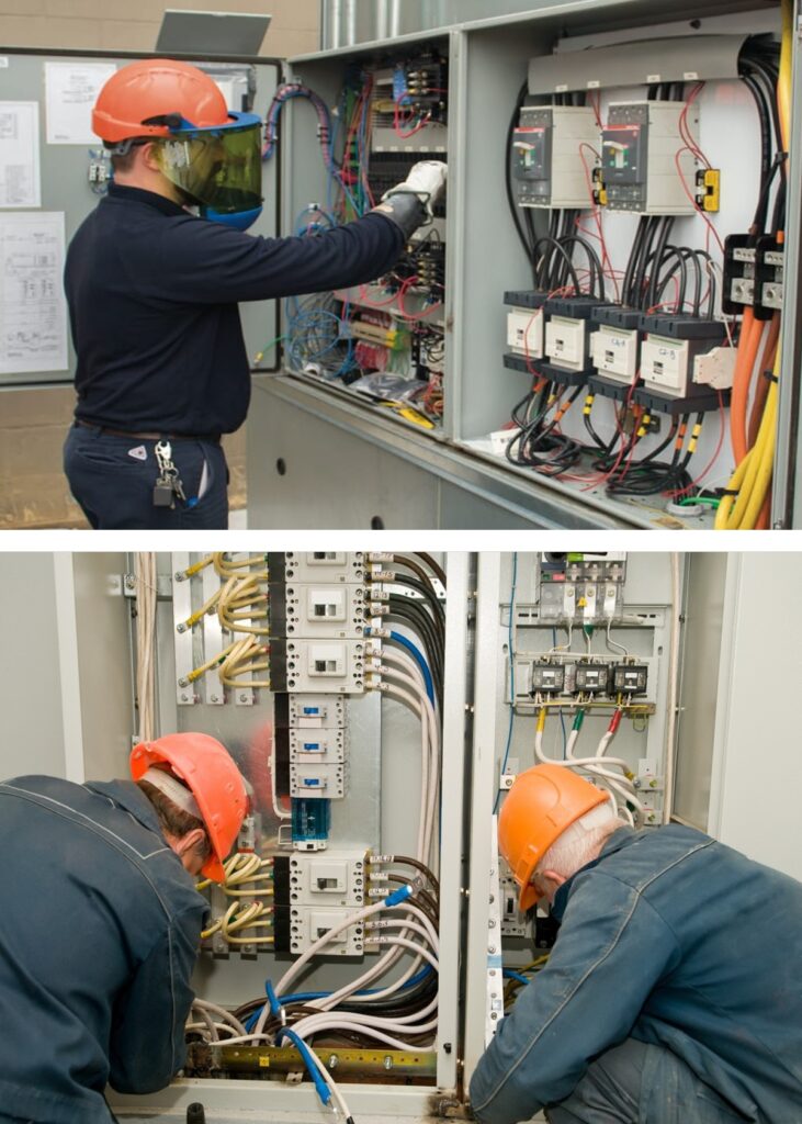Electrical repairing & maintenance work for commercial kitchens for restaurants, cafes, bakeries & hotels