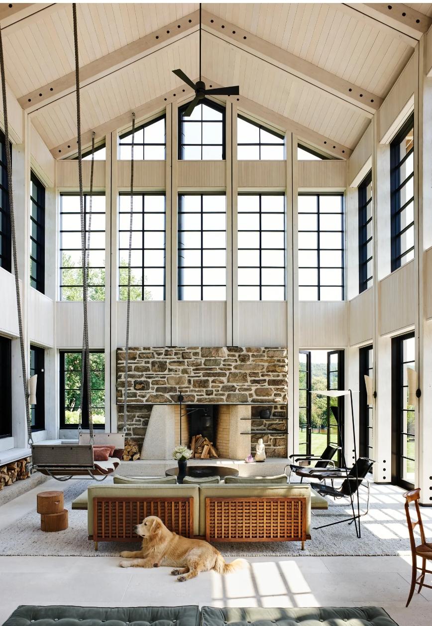 modern farm houses interior work