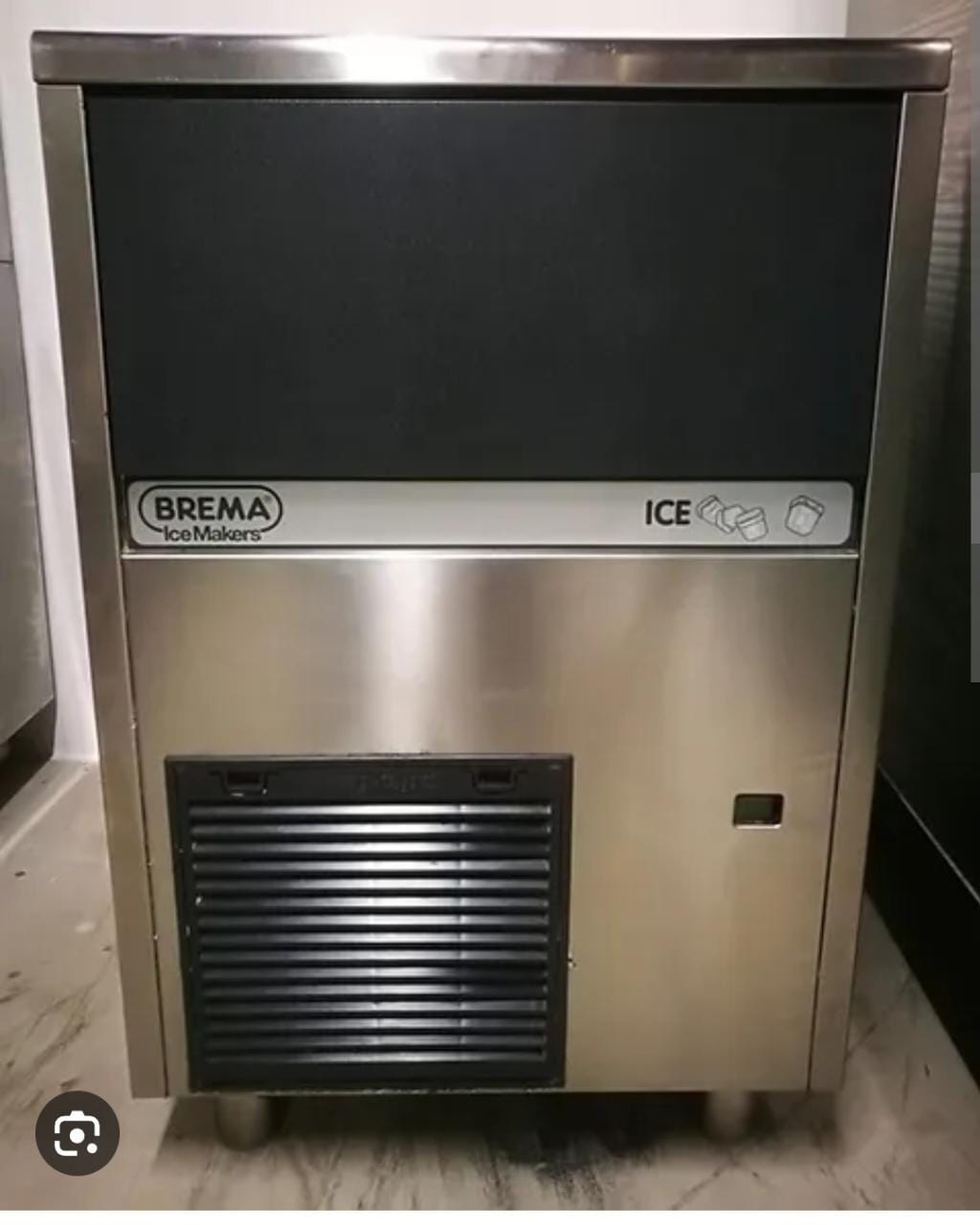 Ice cube ice flaker machine