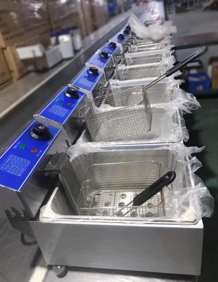 Deep fat fryer table top electric or gas operated