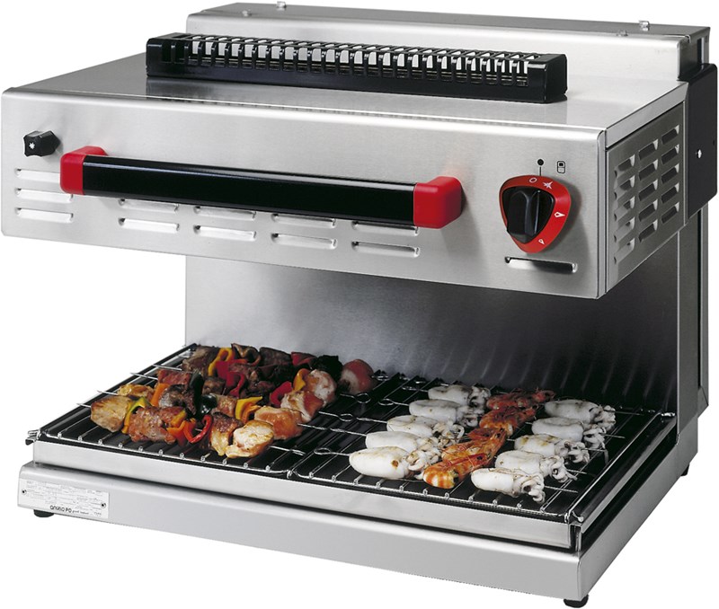 Salamander gas or electric operated