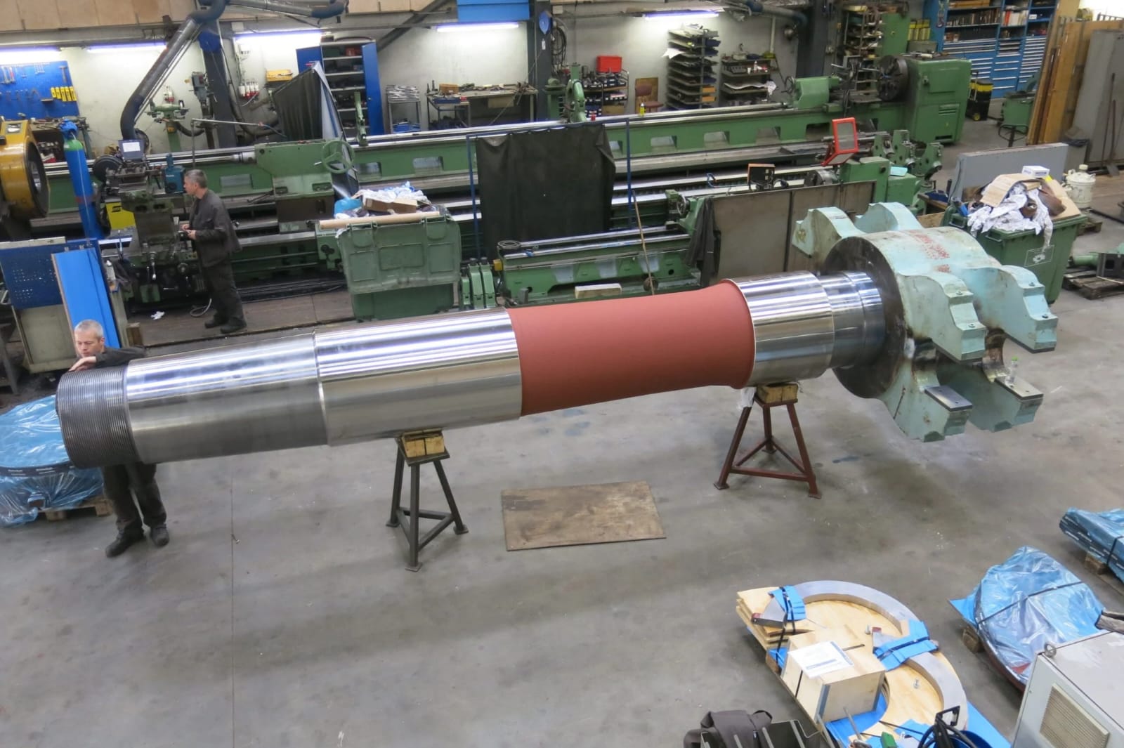 Ships & vassals shafts fixing & reconditioning