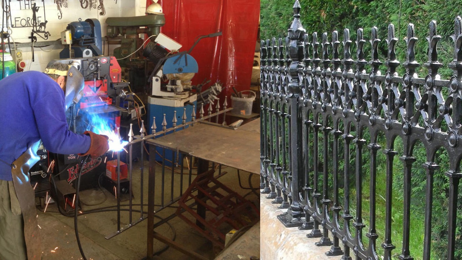 Iron fences & railing fabrication